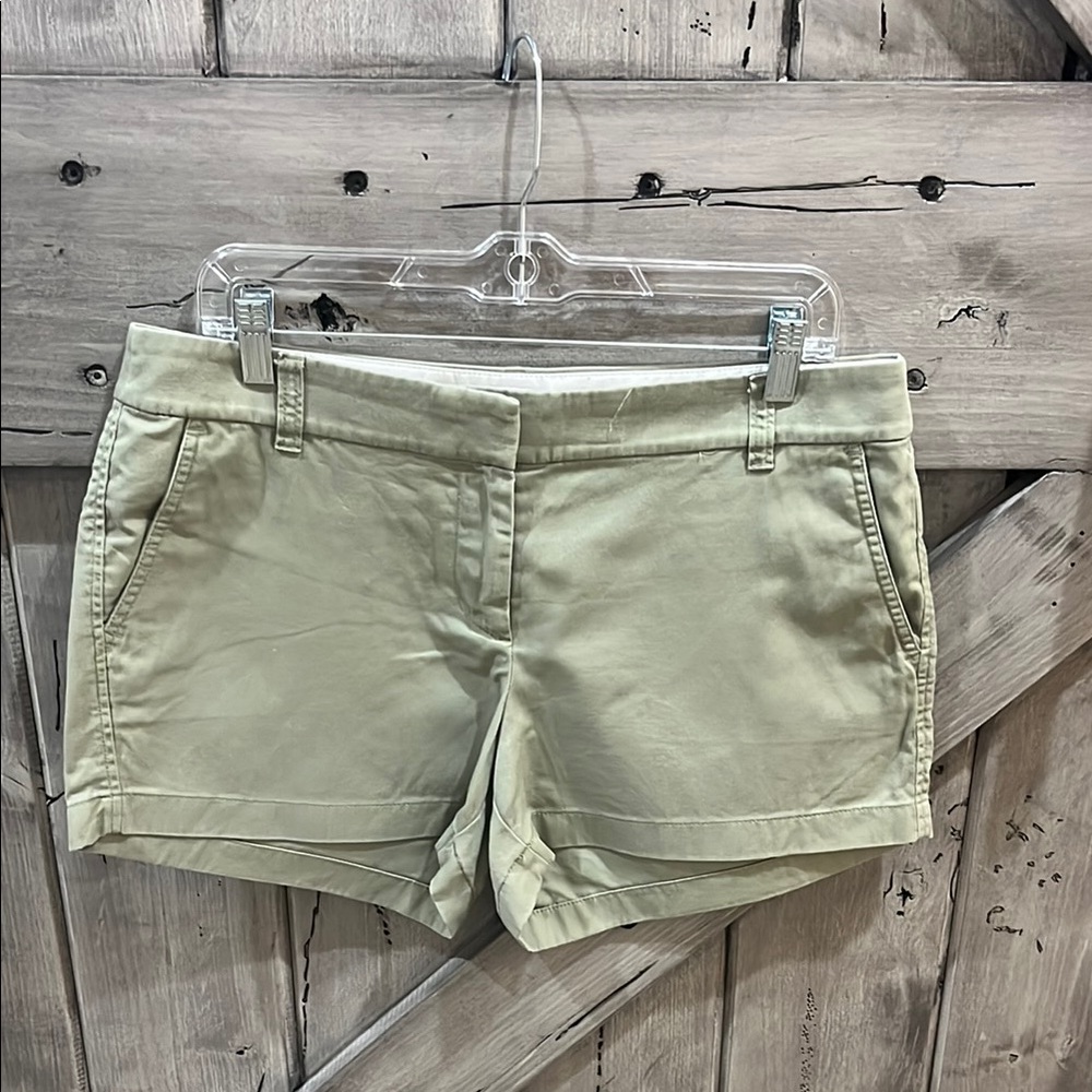 J. Crew Factory Tan Cargo Shorts Mid-Thigh Length